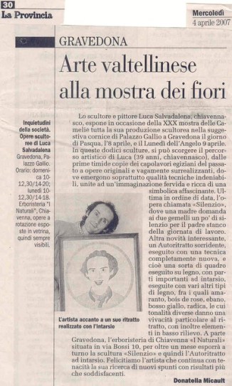 La provincia di Sondrio (4 aprile 2007)
