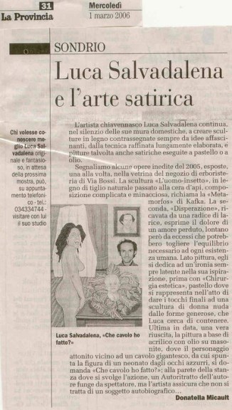 La Provincia di Sondrio (1 marzo 2006)