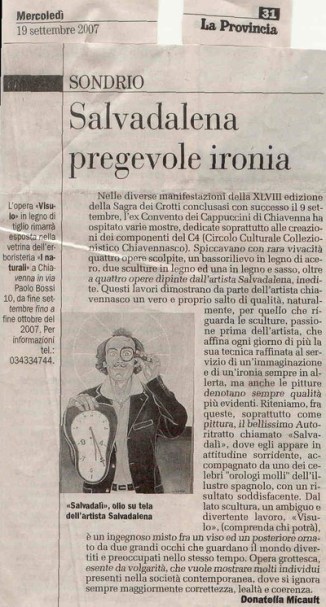 La Provincia di Sondrio (19 settembre 2007)