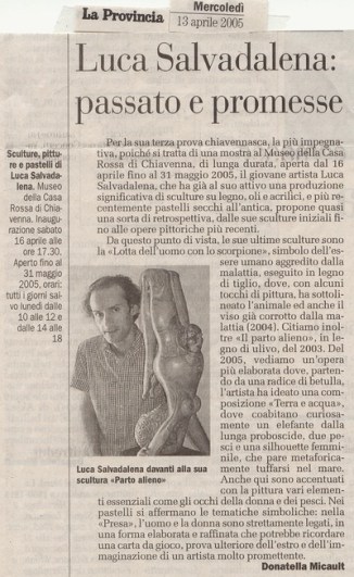 La Provincia di Sondrio (13 aprile 2005)