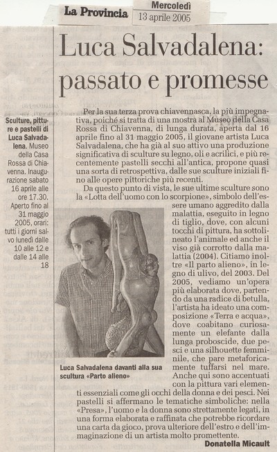 La Provincia di Sondrio (13 aprile 2005)