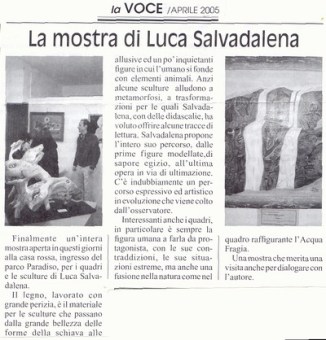 La Voce della Valchiavenna (aprile 2005)